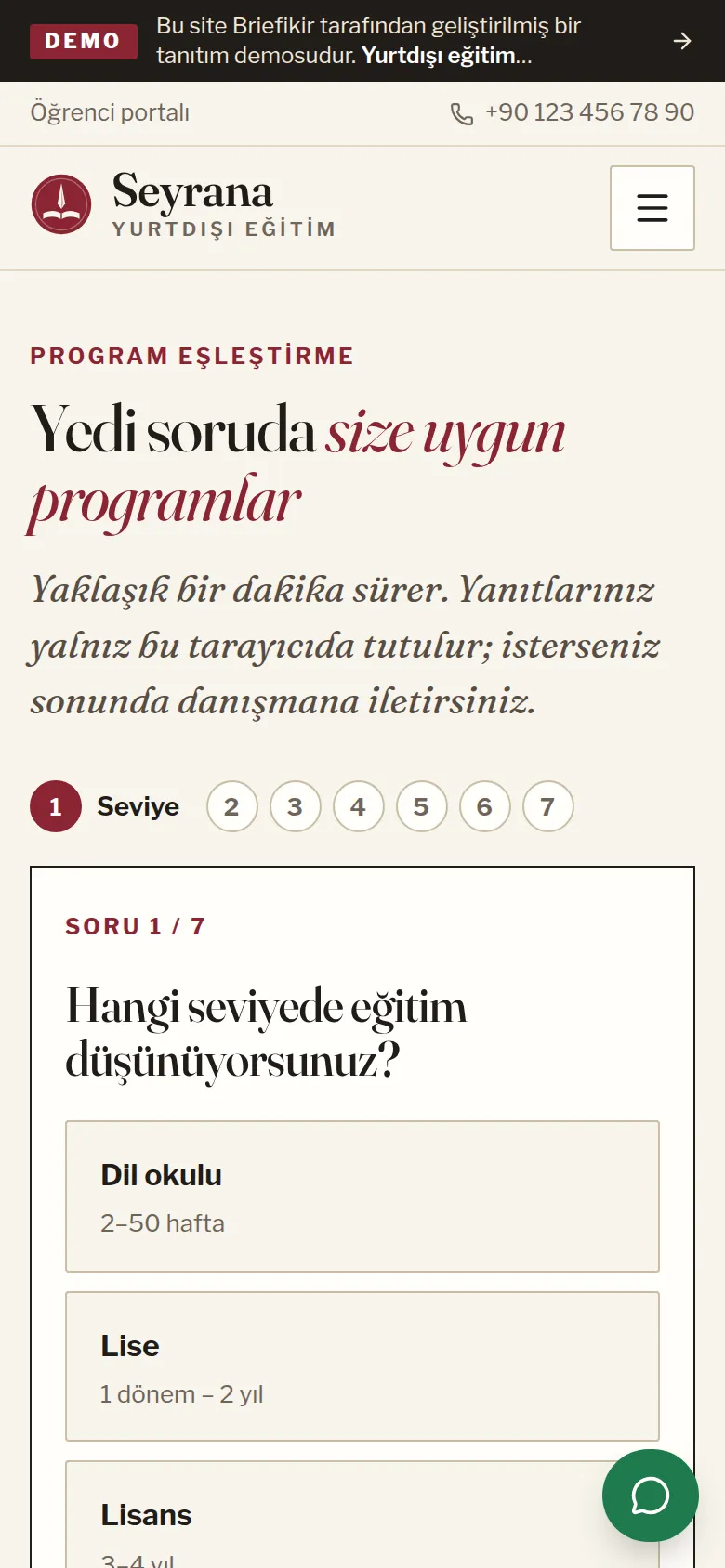 Program eşleştirme sihirbazı