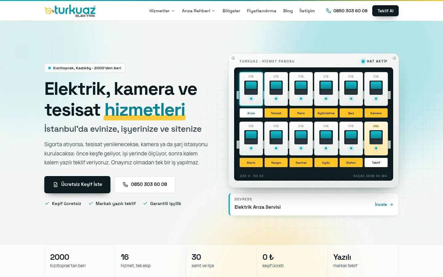 Turkuaz Elektrik .xyz